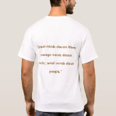 heren- en damesoverhemd t-shirt (Achterkant)