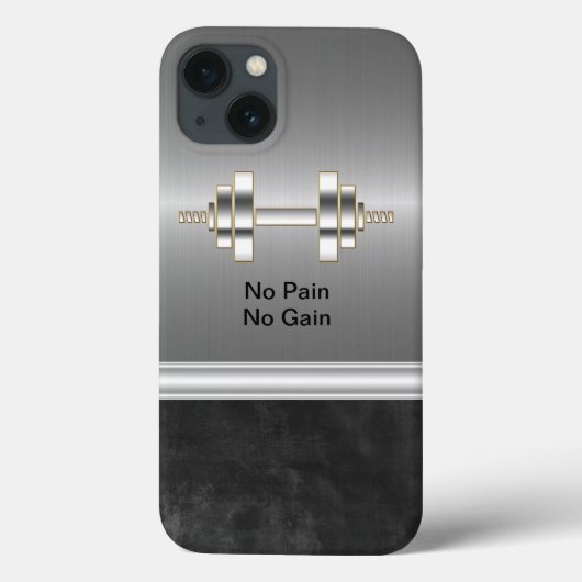 Heren Fitness Thema Case-Mate iPhone Case (Achterkant)