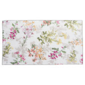 Heren floreel patroon kussensloop (Voorkant-Rechts)