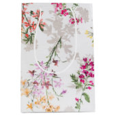 Heren floreel patroon medium cadeauzakje (Voorkant)