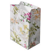 Heren floreel patroon medium cadeauzakje (Achterkant Gekanteld)
