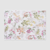 Heren floreel patroon tissuepapier (Voorkant)