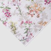 Heren floreel patroon tissuepapier (Detail)