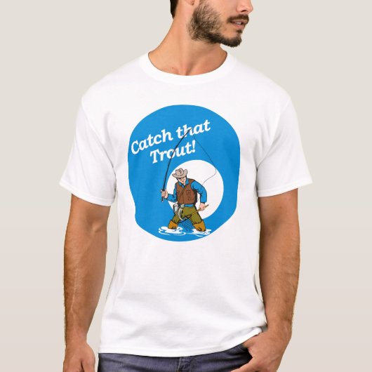 Heren Fly Fishing T-Shirt (Voorkant)