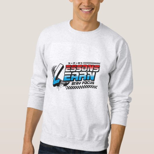 HEREN FOCUS LESSEN LEREN SWEATSHIRT (Voorkant)