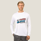 HEREN FOCUS LESSENEN LEER LANG ARM T-SHIRT (Voorkant)