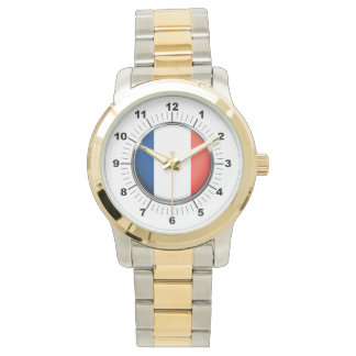 Heren Frankrijk Fla Oversized Twee-Tons Armband Ho Horloge