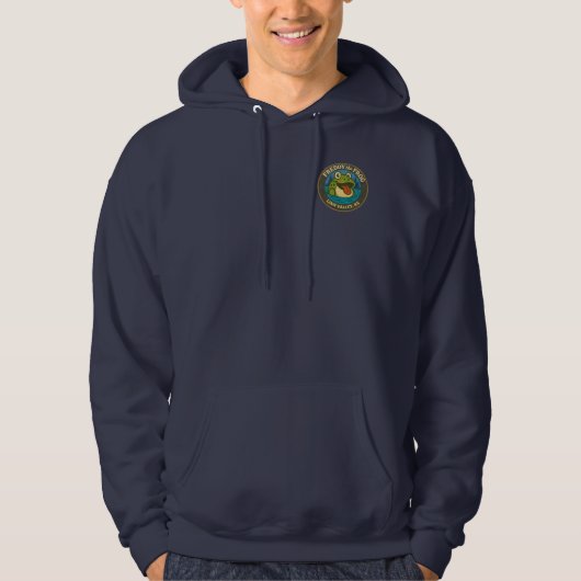 Heren Freddie Frog Hoodie (Voorkant)
