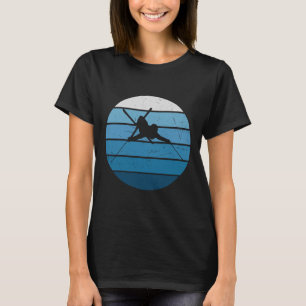 Heren Freestyle Skiën Wintersport Skiën T-shirt
