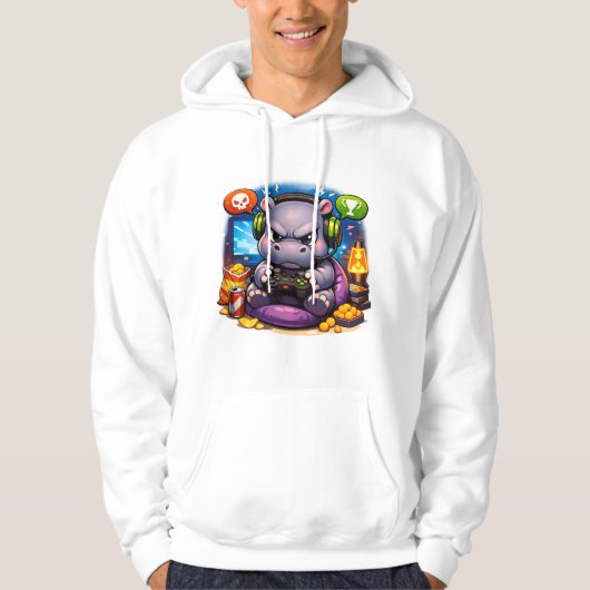 Heren Gamer Hoodie (Voorkant)