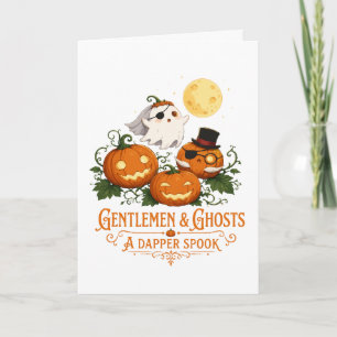Heren & Geesten Halloween Kaart