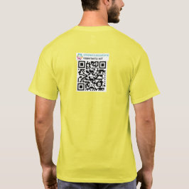 Heren Gele CEO Act T-shirt