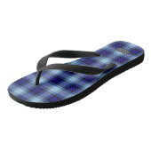Heren geruite teenslippers HAMbWG Kinder teenslipp (Schuin)