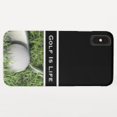 Heren Golf Thema Case-Mate iPhone Case (Achterkant (horizontaal))