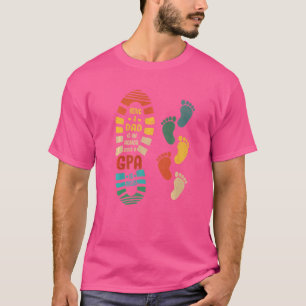 Heren Gpa Gpa Schoen Met Kleine Voetafdrukken T-shirt