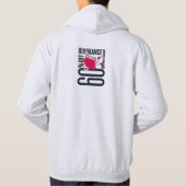 Heren grappige 60% korting onwetendheid boek liefh hoodie (Achterkant)