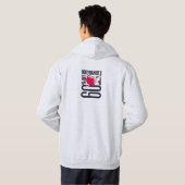 Heren grappige 60% korting onwetendheid boek liefh hoodie (Achterkant volledig)