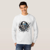 Heren Halloween-shirt T-shirt (Voorkant volledig)