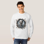 Heren Halloween T-shirt (Voorkant volledig)