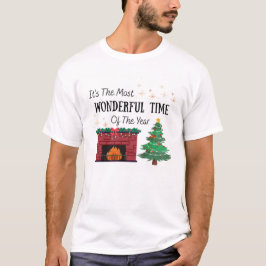 Heren Het meest wonderbaarlijke tijd van het jaar T-shirt