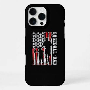 Heren honkbal vader shirt coach slagman werper hon iPhone 16 pro max hoesje
