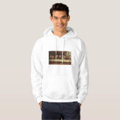 Heren Hoodie - Customize Laatste Avondmaal (Voorkant volledig)