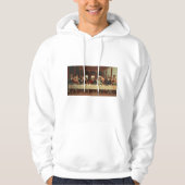 Heren Hoodie - Customize Laatste Avondmaal (Voorkant)
