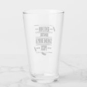 Heren ijshockey humor glas (Achterkant)