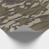 Heren jagen Bottomland Camo Deer Bottomland Camo Cadeaupapier (Hoek)