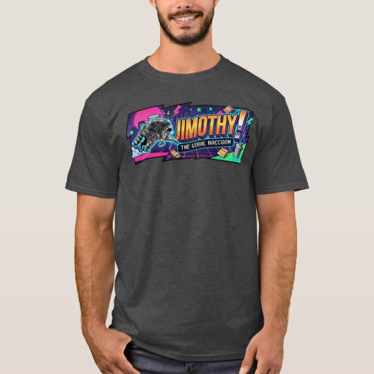 Heren Jimothy Wasbeer T-Shirt (Voorkant)