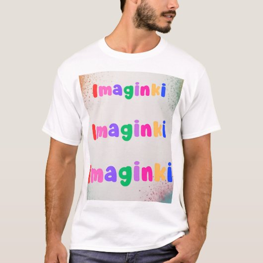 heren katoenen T-shirt (Voorkant)