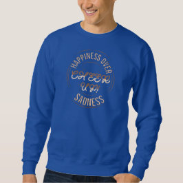 HEREN KIES GELUKKIG OPBEURENDE SWEATSHIRT 
