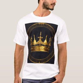 Heren King Logo T-shirt | Crown Royal Style T-shir
