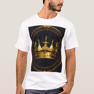 Heren King Logo T-shirt | Crown Royal Style T-shir