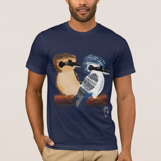 Heren kookaburra T-shirt (Voorkant)