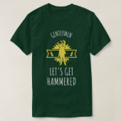 Heren Laten We Hammered Bachelorfeest T-shirt (Design voorkant)