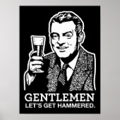Heren, laten we Hammered Poster halen (Voorkant)