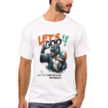 HEREN LET'S GOO LESSEN LEREN BASIS TEE