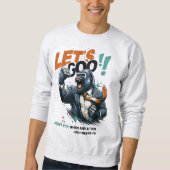 HEREN LET'S GOO LESSONS LEARN PULLOVER SWEATSHIRT (Voorkant)