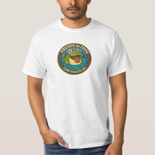 Heren Linn Valley, KS. Freddy T-shirt (Voorkant)