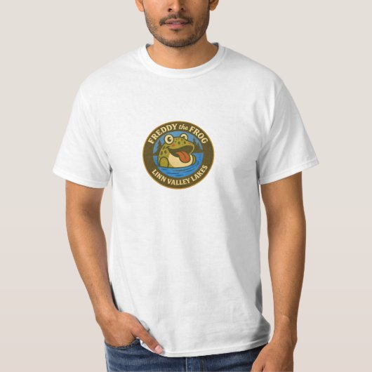 Heren Linn Valley Lakes Freddy T-shirt (Voorkant)