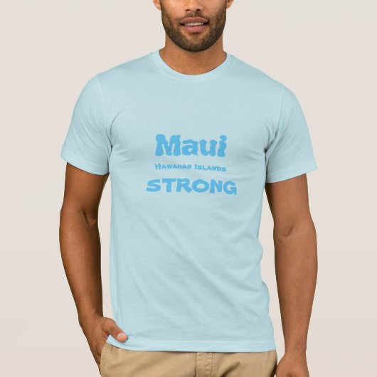 Heren Maui Strong T-shirt (Voorkant)