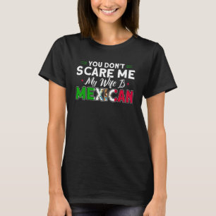 Heren M'n Vrouw Is Mexicaans Vlag Wortels Mexico 3 T-shirt