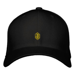 Heren Monogram Geborduurde Pet