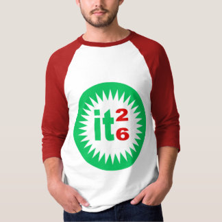 Heren Mouwloze Raglan T-Shirt wit rood SUN ITALIA