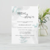 Heren munt en grijs Vrijgezellenfeest Kaart (Staand voorkant)