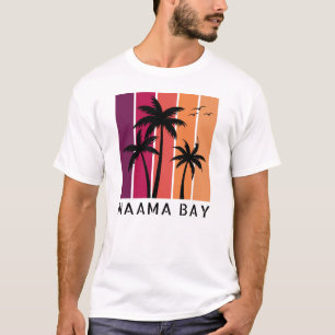 Heren Naama Bay Vintage Sunset T-Shirt