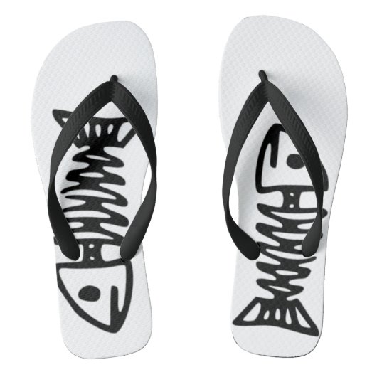 Heren Nauteische visgraat teenslippers - Uitdagend (Voetbed)