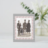 Heren Only Elegante Bruiloftsfeest Voor De Man Kaart (Staand voorkant)