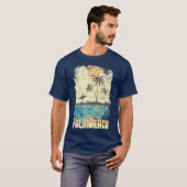 Heren Palm Beach T-shirt (Voorkant volledig)